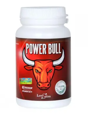 Supl.diety-Power Bull 65kaps suplement na testosteron i erekcję