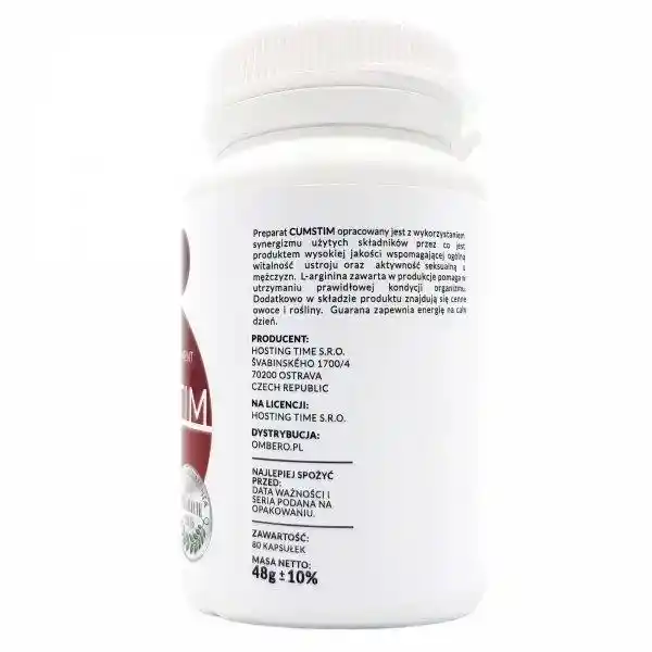 Supl.diety-CumStim 80caps - obrazek 2
