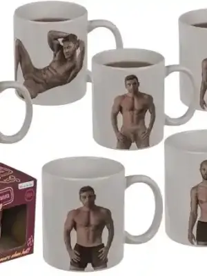 Kubek striptis chłopak efekt termiczny 350ml kamikonka