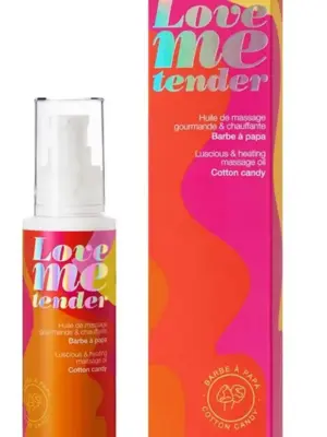 LOVE ME TENDER - MASSAGE OIL - COTTON CANDY 100ML / 3.3FL.OZ.