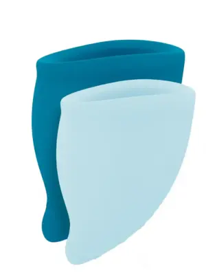 Kubeczki Menstruacyjne Fun Cup Explore Kit Turquoise