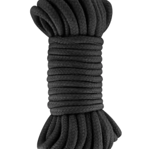 SM BONDAGE ROPE BLACK 10M (Size: T2)