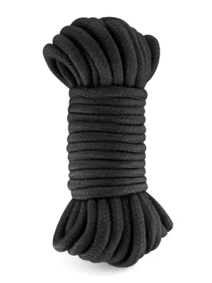 SM BONDAGE ROPE BLACK 10M (Size: T2)