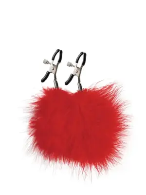 Feather nipple clamps with adjustablepressure, and soft comfortable pads