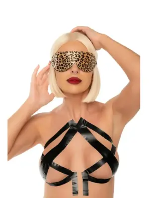 Leopard Blindfold