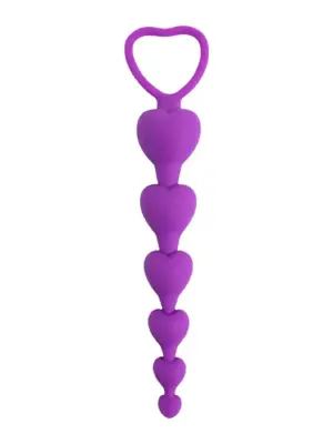 ANAL BEADS purple heart