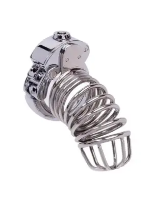 Stainless Steel Penis Cage 1 with Advanced Locking Mechanism