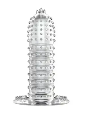 Penis Sleeve z żelowego materiału TPE