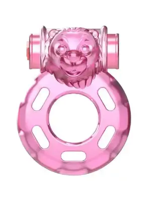 BAILE - Vibrating Cock Ring Bear Pink
