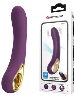 PRETTY LOVE - Ethan purple, 12 vibration functions Mobile APP Long-distance Control