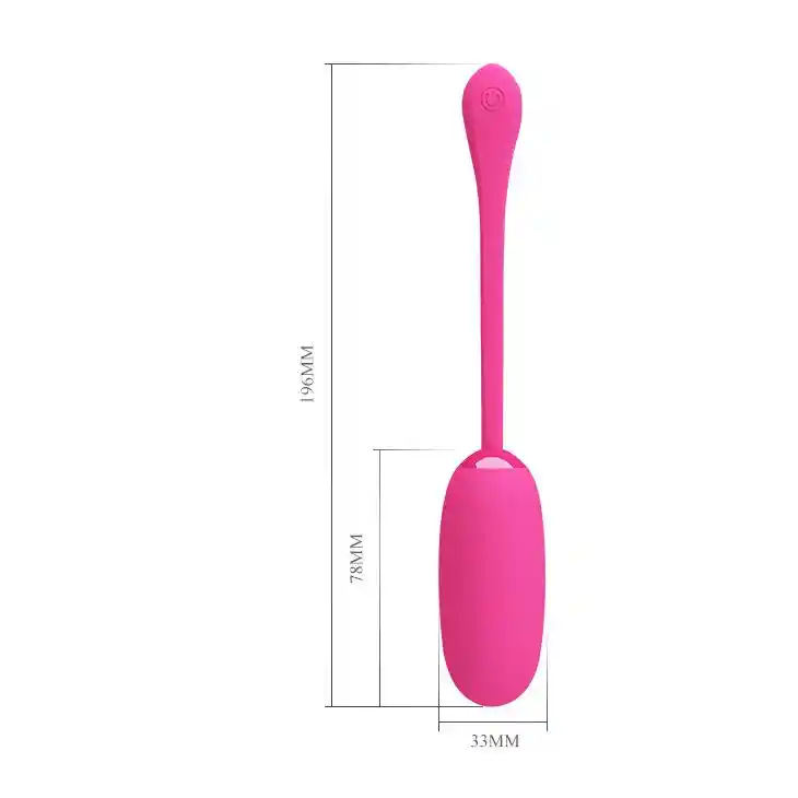 PRETTY LOVE - JULIUS EGG Pink 12 function vibrations - obrazek 3