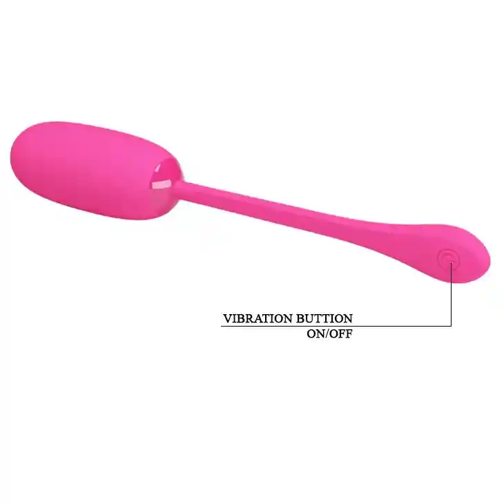 PRETTY LOVE - JULIUS EGG Pink 12 function vibrations - obrazek 4