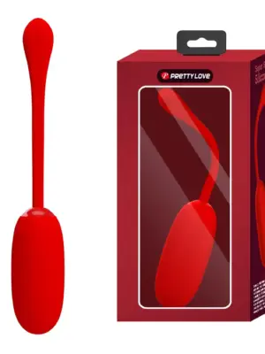 PRETTY LOVE - JULIUS EGG Red 12 function vibrations