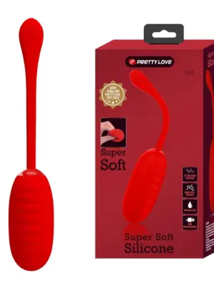 PRETTY LOVE - KIRK EGG Red 12 function vibrations