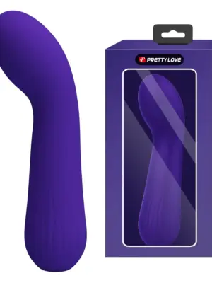 PRETTY LOVE - Faun dark Purple,G-spot vibrator, 12 vibration functions Memory function