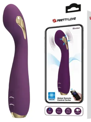 Wibrator PRETTY LOVE - HECTOR, Silikon Elektro-Stymulacja