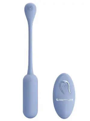 PRETTY LOVE - LECHIES  Dream chaser 5, Blue, Wireless remote control 12 vibration functions Memory function