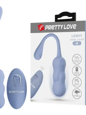 PRETTY LOVE - LESHY Dream Chaser 4, Blue, 12 vibration functions Wireless remote control
