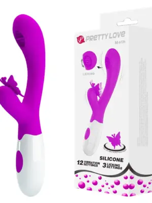 PRETTY LOVE - Moth, 12 vibration functions 3 licking settings