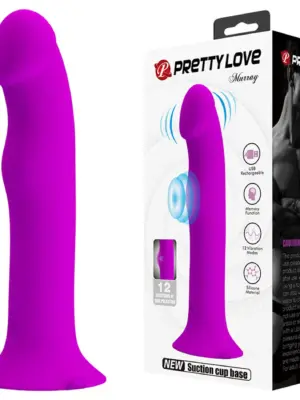 PRETTY LOVE - Murray PURPLE, 12 vibration functions 12 pulse wave settings Suction base