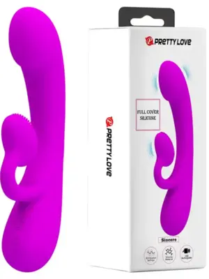 PRETTY LOVE - FULL COVER SILICONE, 10 vibration functions