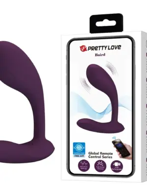 Wibrator PRETTY LOVE Baird Purple, 12 trybów wibracji