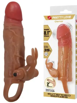 PRETTY LOVE - Osmar, 20,5 cm, 10 Wibracji, TPR