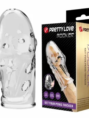 Pretty Love Penis Sleeve – Booker (Clear)