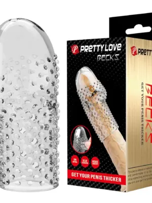 Pretty Love Penis Sleeve – Becks (Clear)