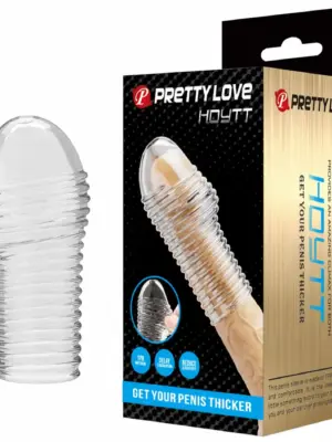 Pretty Love Penis Sleeve – Hoytt (Clear)