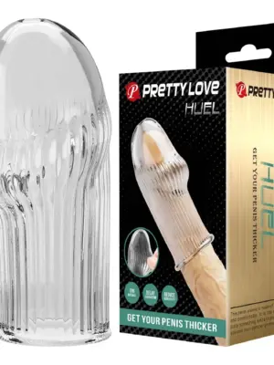 Pretty Love Huel Penis Sleeve (Clear)