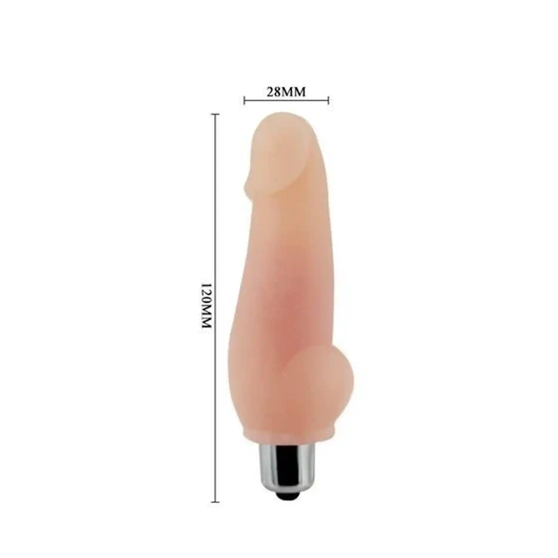 Mini Vibrating Penis Flesh - obrazek 2