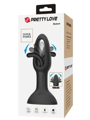 Stymulator prostaty PRETTY LOVE - HUBERT, Silikonowy, 7 trybów