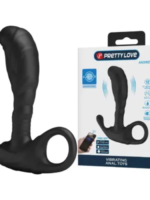 Pretty Love Andrew App-Controlled Vibrating Anal Plug