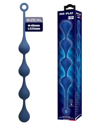 MR PLAY Waterdrop Anal Balls – 52.5 cm XL