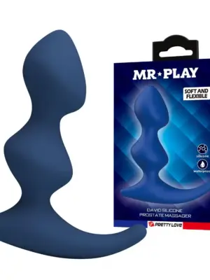 Mr. Play David Silicone Prostate Massager