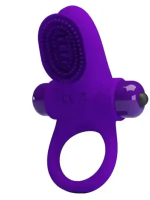 PRETTY LOVE - VIBRANT PENIS RING II Purple