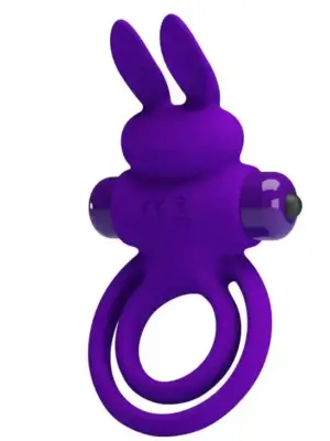 PRETTY LOVE - VIBRANT PENIS RING III 10 Functions Purple