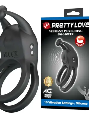 Pretty Love Goodwin Vibrating Double Penis Ring