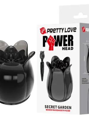Pretty Love Power Head Secret Garden Wand Massager Attachment