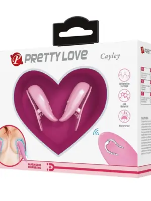 PRETTY LOVE - CAYLEY, WATERPROOF, ABS, 10 VIBRATIONS, REMOTE CONTROL