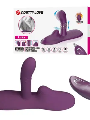 Pretty Love Luka Heating Sit-Down Pad Vibrator