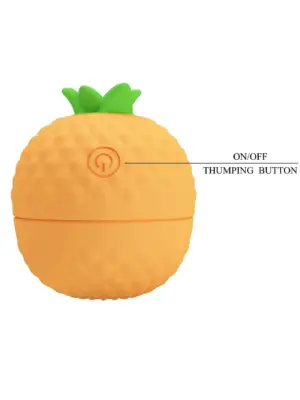 PRETTY LOVE - Pineapple Secret, 12 thumping functions, Silicone