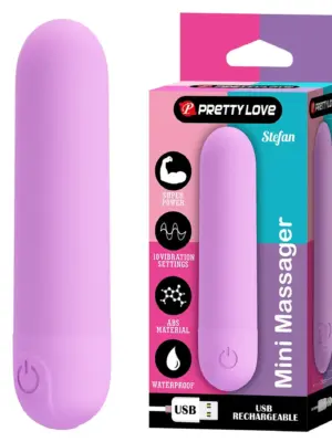 STEFAN, Mini massager, 10 vibration functions