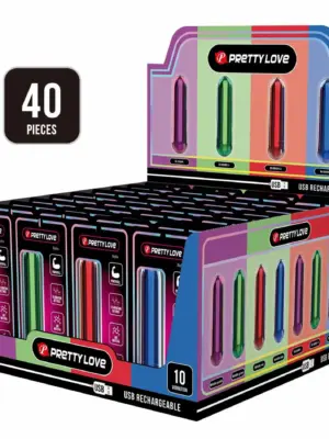 PRETTY LOVE - STEFAN, 10 vibration functions, USB rechargeable