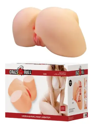 Crazy Bull Liora Vagina & Anal Masturbator – Flesh