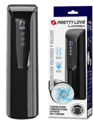 Pretty Love Larissa Suction & Vibration Masturbator