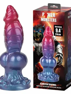 Dildo Silikonowe z Teksturami - Eldritch Sentinel 24 cm