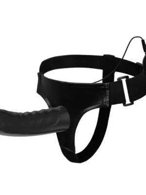 Strap-on Harness z Wibrującym Silikonowym Wałem PRETTY LOVE Marvin