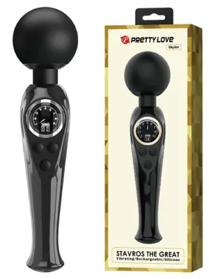 PRETTY LOVE - Skyler Black, 10 vibration functions 9 speed levels